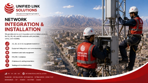 Network integration and installation